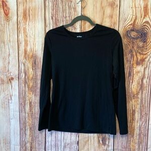 Sivvan Bundle of Two Large  Womens Comfort Long Sleeve T-Shirts/ Under scrub Tee